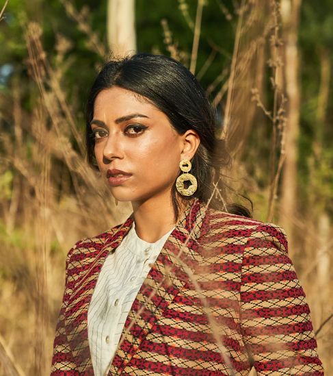 Hollow start Earrings