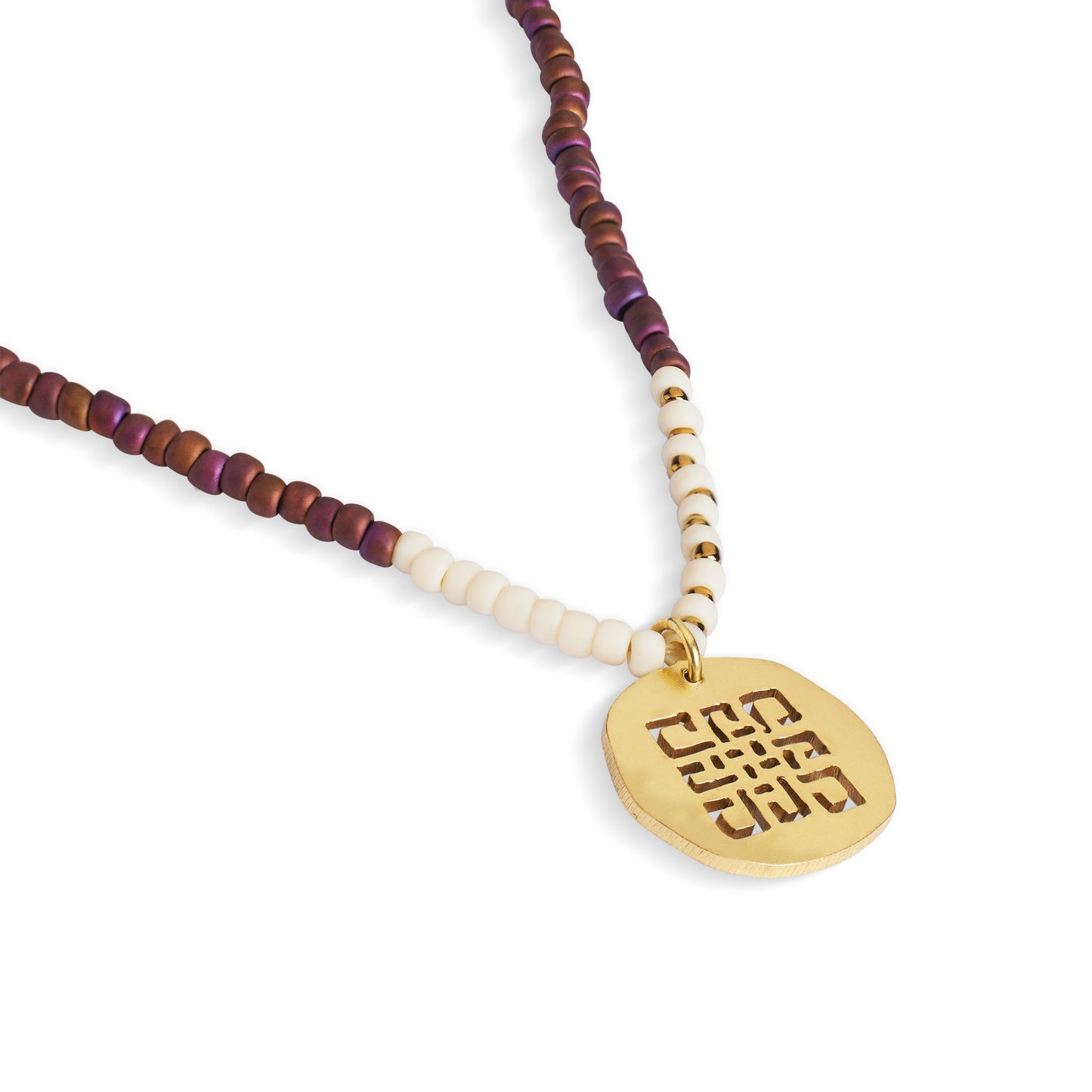 Beaded Infinity Necklace